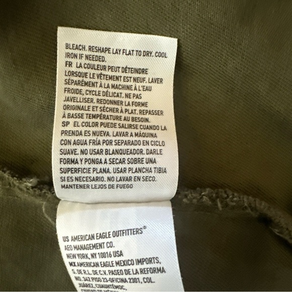 American Eagle Outfitters Utility Jacket Green - Picture 13 of 15
